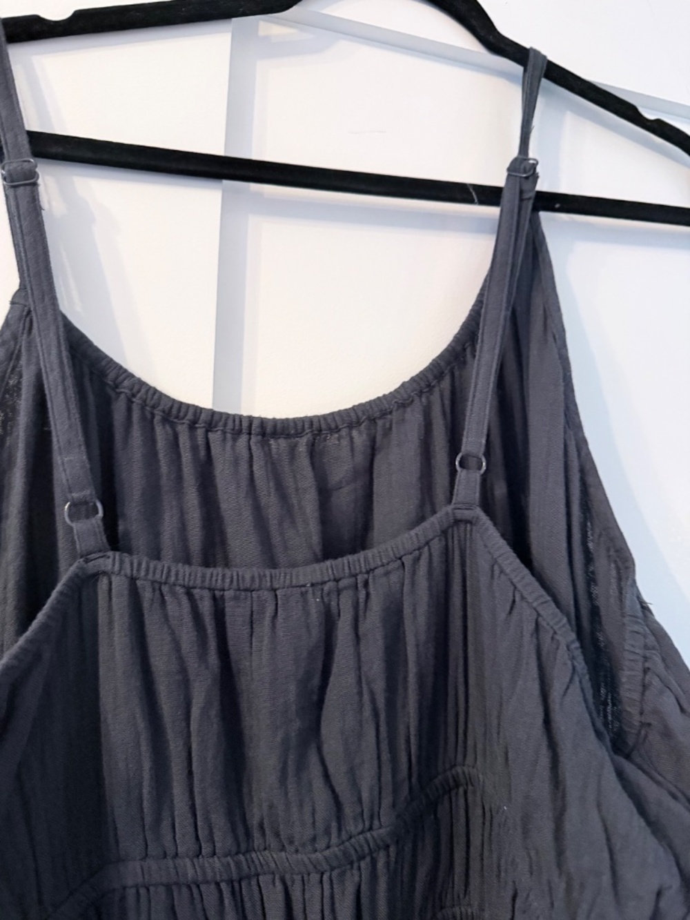 Pact Organic Cotton Gauze Tiered Maxi Dress XXL - Picture 3 of 5